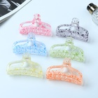 Краб для волос "Мадлен" дуга, 9,5 см, микс (комплект 12 шт) - фото 25367927