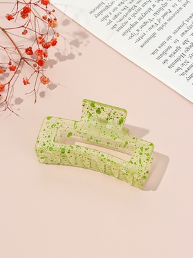 Крабик для волос «Мадлен», прямой, 9 см, МИКС (комплект 12 шт)