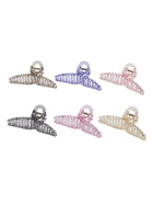 Крабик для волос «Пейдж», петля, 10.5 см, МИКС (комплект 12 шт) - фото 60037094