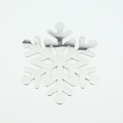 Гирлянда на ленте «Новогодняя», на Новый год, серебро