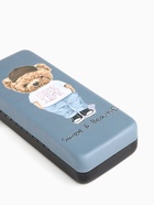 Футляр для очков на хлопушке, с принтом, размер 16×6.5×3.5 см, серый - Фото 3