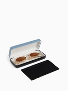 Футляр для очков на хлопушке, с принтом, размер 16×6.5×3.5 см, серый - Фото 4