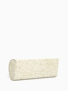 Футляр для очков на хлопушке, с принтом, размер 15.5×5.5×3 см, бежевый - Фото 4