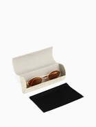 Футляр для очков на хлопушке, с принтом, размер 15.5×5.5×3 см, бежевый - Фото 2