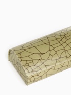 Футляр для очков на хлопушке, с принтом, размер 15.5×5.5×3 см, хаки - Фото 3