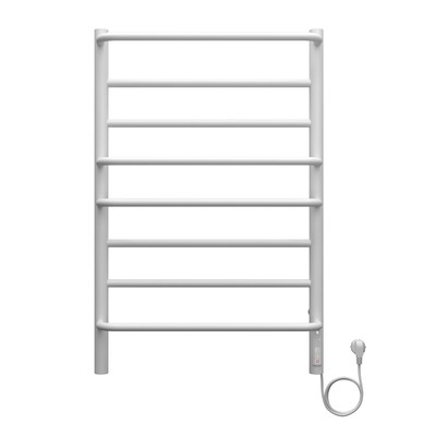 Полотенцесушитель электрический TERMINUS «Евромикс» П8, 500×800 мм, справа, белый матовый