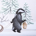 Комплект штор для кухни с подхватами «Этель. Новогоднее чудо», 2 шт., белые, 145×180±5 см - Фото 10