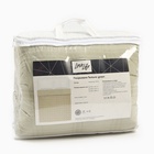 Покрывало 1.5-спальное LoveLife Texture: green, 150×220±5 см, микрофайбер 10612668