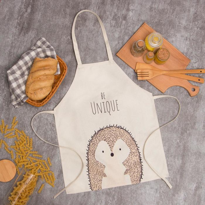 Фартук «Этель» Be Unique, 40×50 см, бежевый - Фото 1