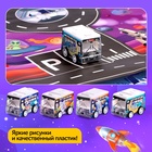 Игровой набор «Космос», 4 инерционные машинки, коврик-дорога - Фото 4