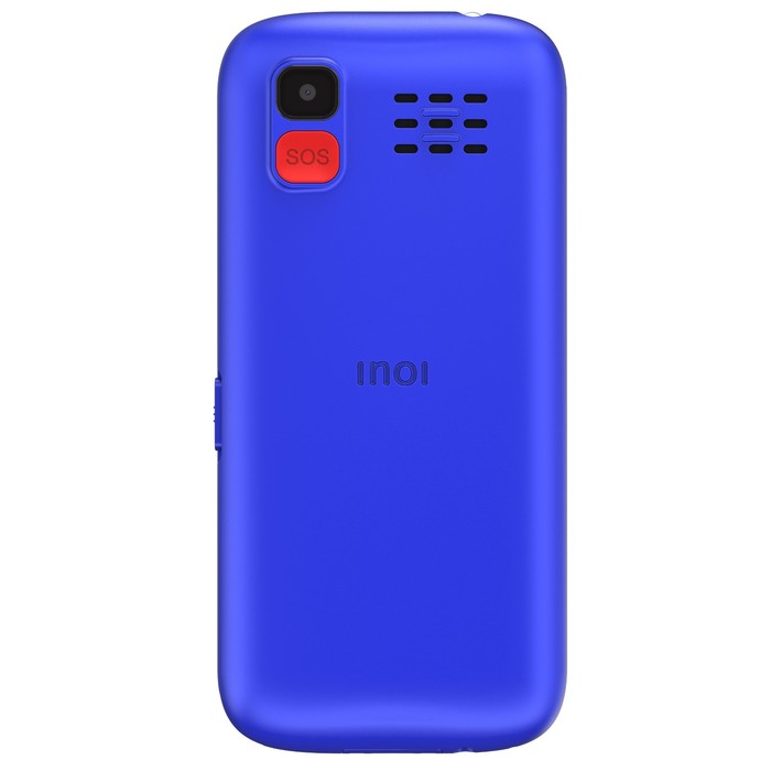 Сотовый телефон INOI 118B, 1.8", TFT, 0.08Мп, microSD, 2sim, BT2.0, 1400мАч, синий - фото 51622011