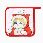 Набор кухонный «Котик»: подставка 15×15 см, прихватка 17×17 см - Фото 3