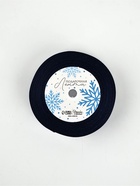 Лента атласная с тиснением «С Новым годом», 25 мм, 23±1 м, тёмно-синяя - Фото 3