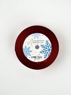 Лента атласная с тиснением «С Новым годом», 25 мм, 23±1 м, бордовый - Фото 5