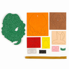 Подвеска из фетра на новый год своими руками «Змея с венком», набор для творчества - Фото 3