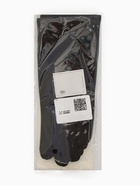 Перчатки женские замшевые, безразмерные, сенсорные, без утеплителя, чёрная - Фото 5