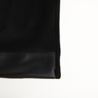 Перчатки женские, безразмерные, сенсорные, без утеплителя, чёрные - Фото 3