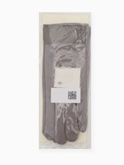 Перчатки женские, безразмерные, сенсорные, без утеплителя, серые - Фото 6