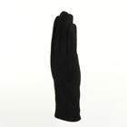 Перчатки женские, безразмерные, без утеплителя, чёрные - Фото 2