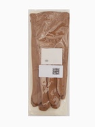 Перчатки женские, безразмерные, без утеплителя, бежевые - Фото 6