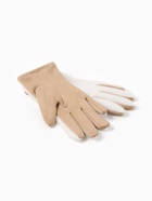 Перчатки женские, безразмерные, без утеплителя, молочные - Фото 8