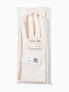 Перчатки женские, безразмерные, без утеплителя, молочные - Фото 10