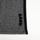 Перчатки женские двойные, безразмерные, сенсорные, без утеплителя, чёрные - Фото 3