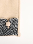 Перчатки женские, безразмерные, без утеплителя, бежевые 10450722