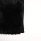 Перчатки женские, безразмерные, без утеплителя, чёрные - Фото 3