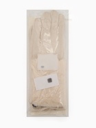 Перчатки женские, безразмерные, без утеплителя, бежевые - Фото 6