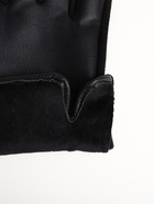 Перчатки женские, безразмерные, без утеплителя, чёрные 10450737