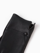 Перчатки женские, безразмерные, без утеплителя, чёрные - Фото 10