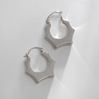 Серьги металл XUPING оковы сладострастия, цвет серебро - Фото 2