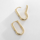 Серьги со стразами XUPING важность, цвет белый в золоте - фото 25338411