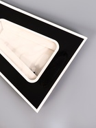 Пакет - переноска для цветов 10×10×20×18 см, чёрный с каймой - Фото 3