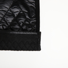 Перчатки женские, безразмерные, без утеплителя, чёрные - Фото 4