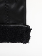 Перчатки женские, безразмерные, с утеплителем, чёрные 10463171