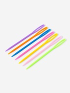 Иглы для сшивания, пластиковые, d=2.5 мм, 7 см, 15 шт., разноцветные - Фото 2