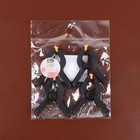 Струбцины пружинные для кожи, 6,5 × 5,5 см, 4 шт, цвет чёрный - фото 25300542