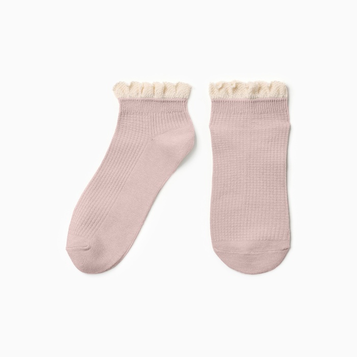 Носки женские MINAKU, цвет пыльно-розовый, р-р 36-41 - Фото 1