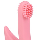 Прорезыватель - щеточка силиконовый Крошка Я «Лебедь», на присоске, розовый - Фото 5