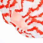 Многоразовый подгузник, «Зигзаги», цвет красный - Фото 4