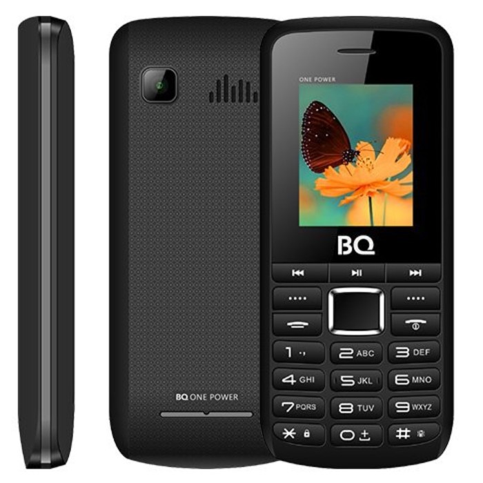 Сотовый телефон BQ M-1846 One Power Black Gray - фото 51622099