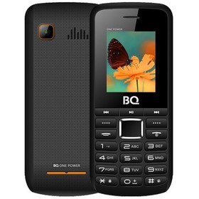 Сотовый телефон BQ M-1846 One Power Black Orange