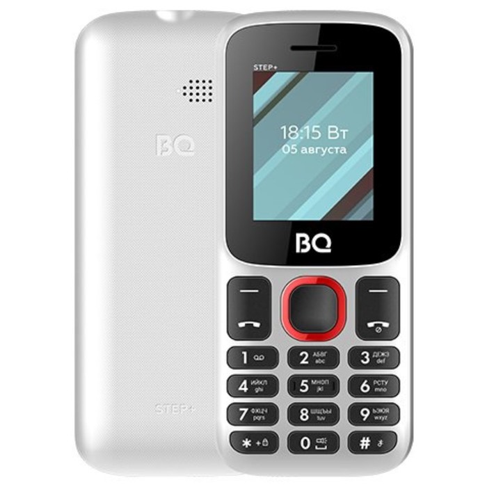 

Сотовый телефон BQ M-1848 Step+ White Red