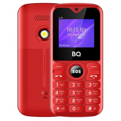 Сотовый телефон BQ M-1853 Life Red Black