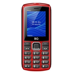 Сотовый телефон BQ M-2452 Energy Red Black