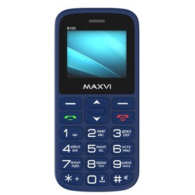 Сотовый телефон MAXVI  B100  Blue