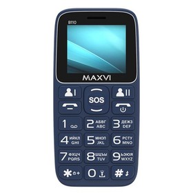 Сотовый телефон MAXVI  B110 Blue