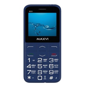 Сотовый телефон MAXVI  B231 Blue